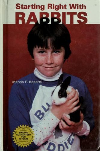 Cover image for Starting right with rabbits