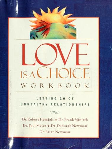Cover image for Love is a choice workbook