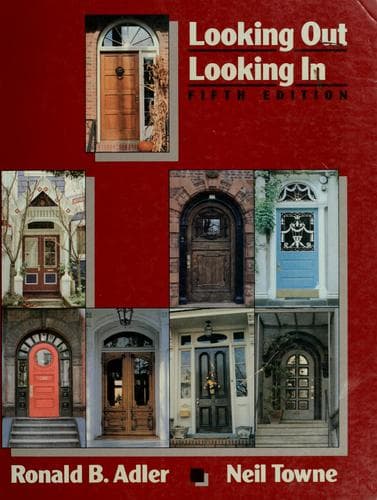 Cover image for Looking out/looking in