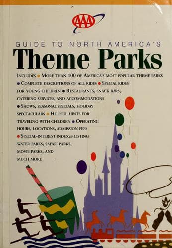Cover image for AAA guide to North America's theme parks