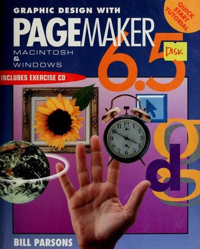 Cover image for Graphic design with PageMaker 6.5