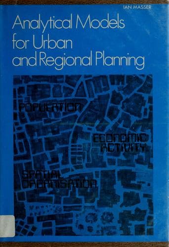 Cover image for Analytical models for urban and regional planning.