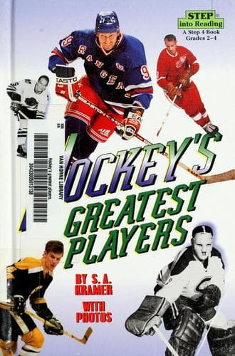 Cover image for Hockey's greatest players