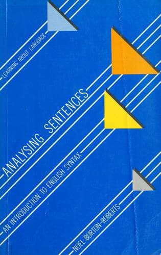 Cover image for Analysing sentences