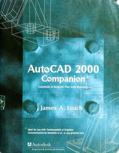 Cover image for AutoCAD 2000 companion