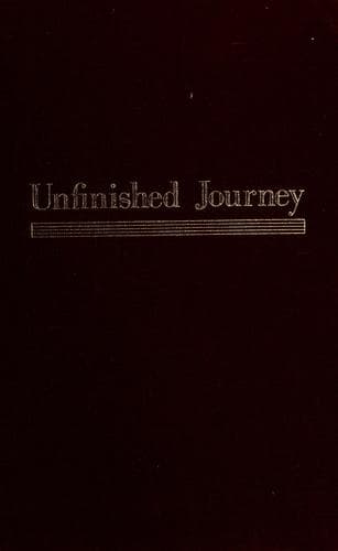 Cover image for Unfinished journey