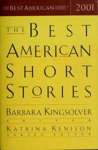 Cover image for The Best American Short Stories 2001