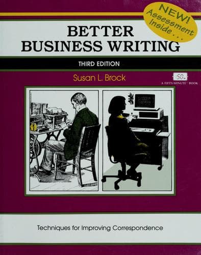 Cover image for Better business writing