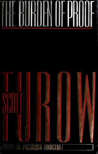 Cover image for The  burden of proof