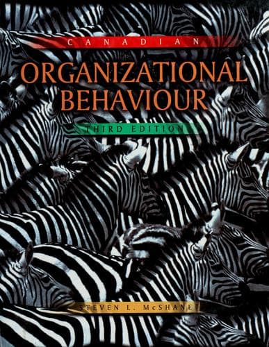 Cover image for Canadian organizational behaviour