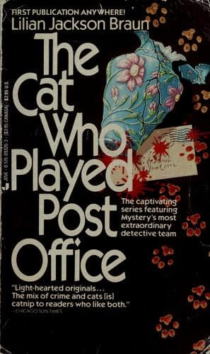 Cover image for The  cat who played post office