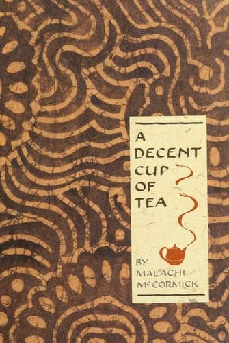 Cover image for A  decent cup of tea