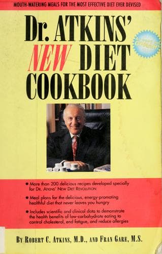 Cover image for Dr.Atkin's New Diet Cookbook