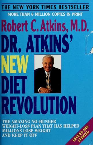 Cover image for Dr. Atkins' new diet revolution