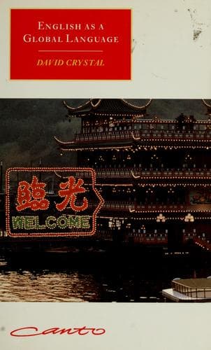 Cover image for English as a global language