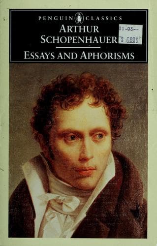 Cover image for Essays and aphorisms