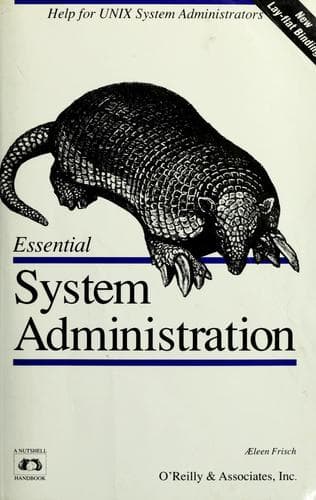 Cover image for Essential System Administration