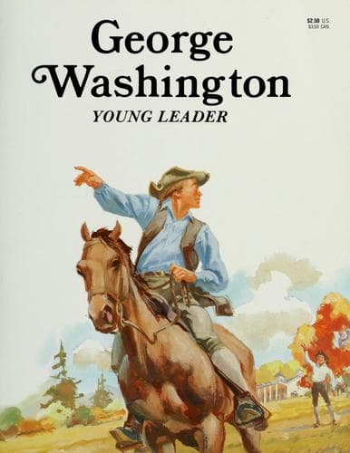 Cover image for George Washington, young leader