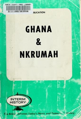Cover image for Ghana & Nkrumah.