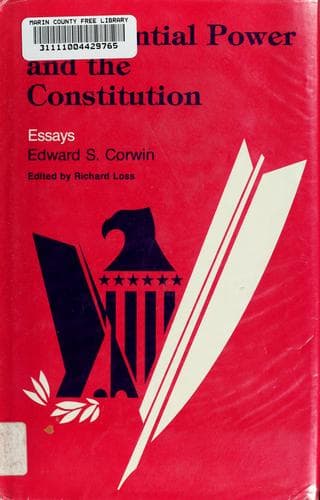 Cover image for Presidential power and the Constitution