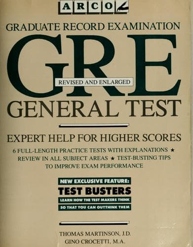 Cover image for GRE
