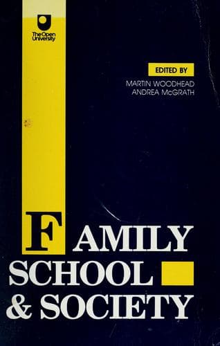 Cover image for Family, school and society
