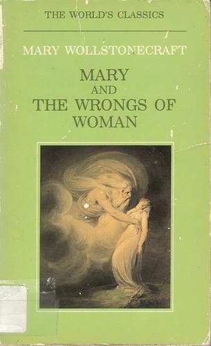 Cover image for MARY AND THE WRONGS OF WOMAN