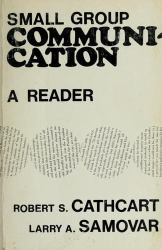 Cover image for Small group communication