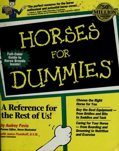 Cover image for Horses for dummies