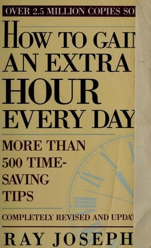 Cover image for How to gain an extra hour every day