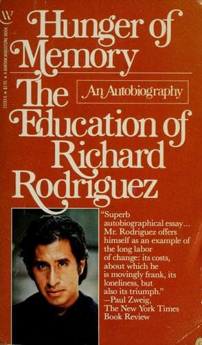Cover image for Hunger of Memory