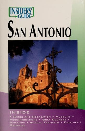 Cover image for Insiders' guide to San Antonio