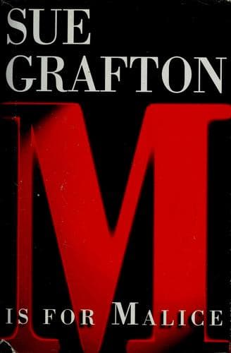 Cover image for "M" is for malice