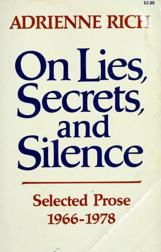 Cover image for On lies, secrets, and silence
