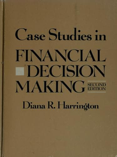 Cover image for Case studies in financial decision making