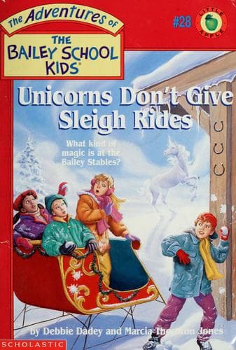 Cover image for Unicorns Don't Give Sleigh Rides