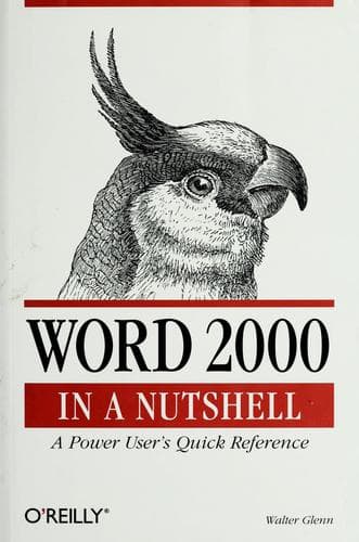 Cover image for Word 2000 in a nutshell