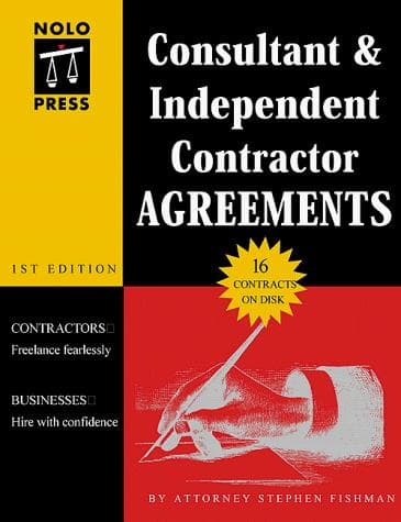 Cover image for Consultant & independent contractor agreements