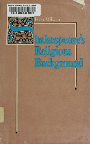Cover image for Shakespeare's religious background