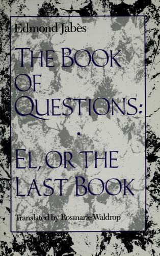 Cover image for The book of questions