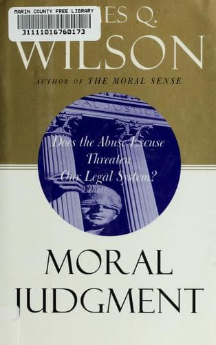 Cover image for Moral judgment