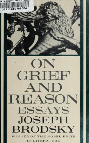 Cover image for On grief and reason