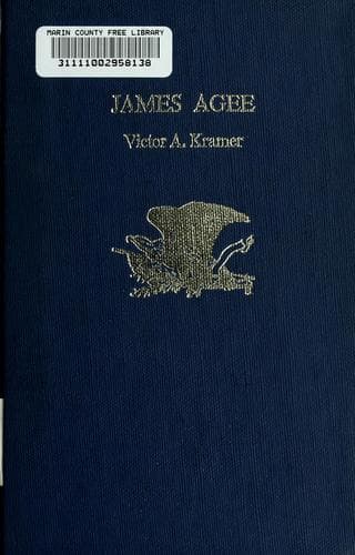 Cover image for James Agee