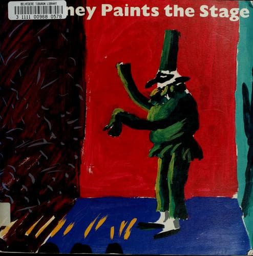 Cover image for Hockney paints the stage