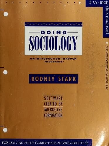 Cover image for Doing sociology