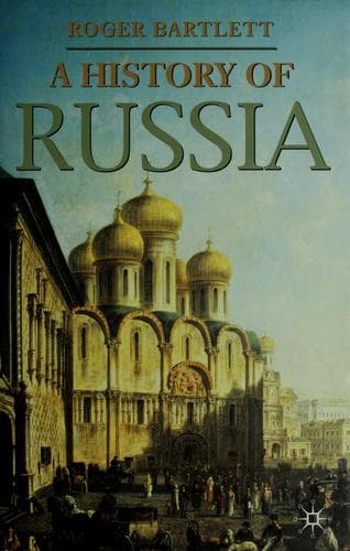Cover image for A history of Russia
