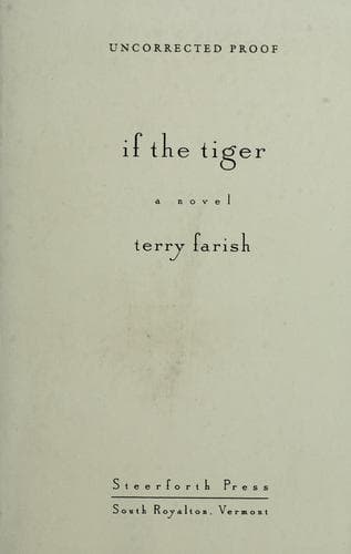 Cover image for If the tiger