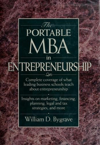 Cover image for The portable MBA in entrepreneurship