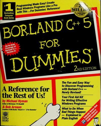 Cover image for Borland C++ 5 for dummies