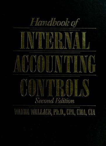 Cover image for Handbook of internal accounting controls